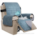 Suede Recliner Protector with Elastic Strap